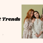 A stylish model showcasing 2025 fashion trends including bold accessories, gender-neutral outfits, and sustainable fabric clothing in a vibrant, urban setting.